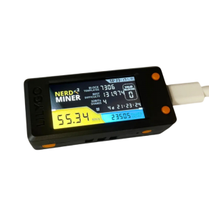 Solo Minning-NerdMiner 78Kh/s with display